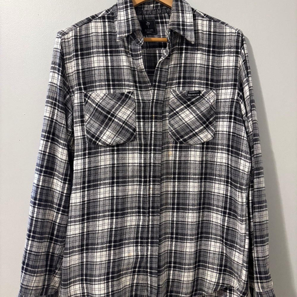 Red Dragon Plaid Flannel Shirt (3 for $45)